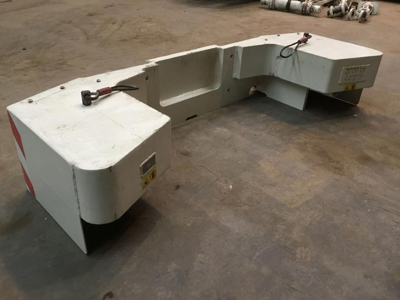 Terex Terex AC 40L counterweight 2T - Vægtklods for Mobilkran: billede 4 Terex Terex AC 40L counterweight 2T - Vægtklods for Mobilkran: billede 4