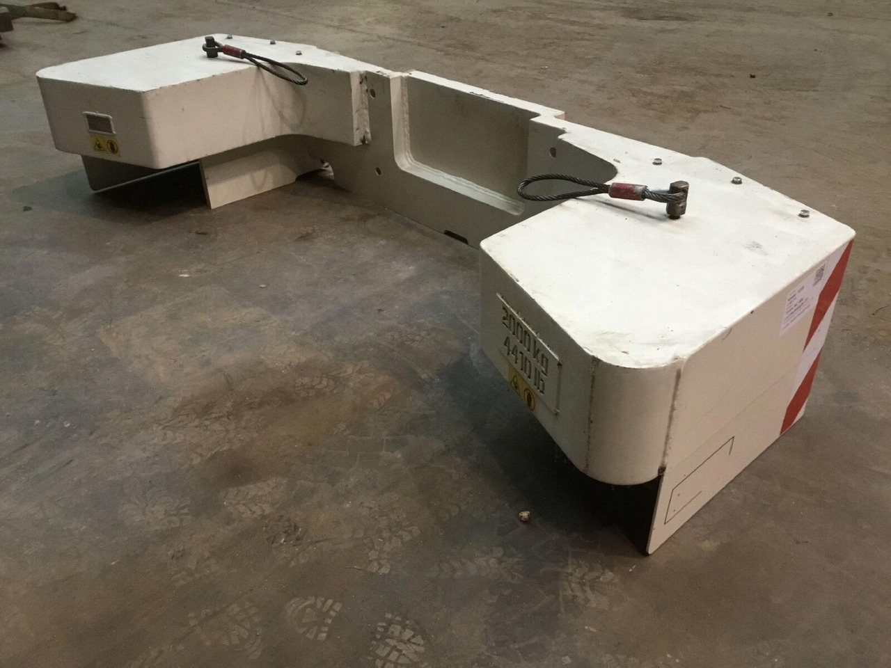 Terex Terex AC 40L counterweight 2T - Vægtklods for Mobilkran: billede 3 Terex Terex AC 40L counterweight 2T - Vægtklods for Mobilkran: billede 3