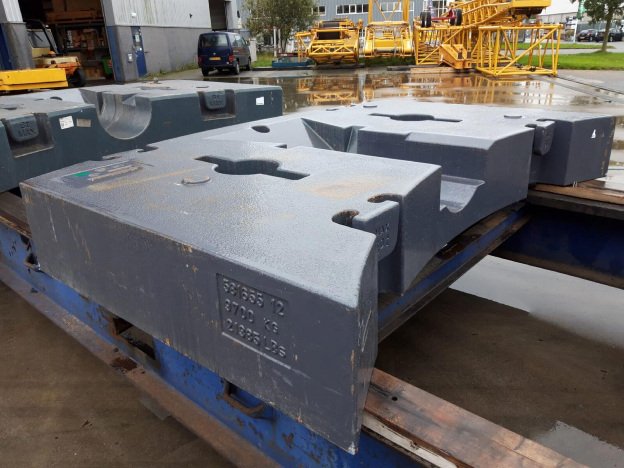 Terex Terex explorer 5600 counterweight 9,7 ton - Vægtklods for Mobilkran: billede 4 Terex Terex explorer 5600 counterweight 9,7 ton - Vægtklods for Mobilkran: billede 4