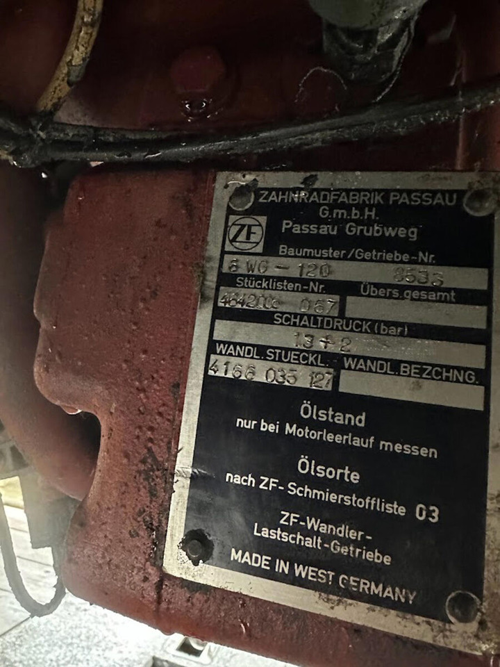 ZF KMK 2025 gearbox 6WG120 - Gearkasse for Mobilkran: billede 3 ZF KMK 2025 gearbox 6WG120 - Gearkasse for Mobilkran: billede 3