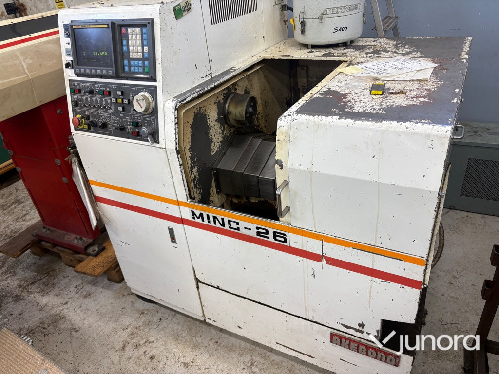 CNC Svarv - Akebono Minc-25 - CNC bearbejdningscenter: billede 1 CNC Svarv - Akebono Minc-25 - CNC bearbejdningscenter: billede 1