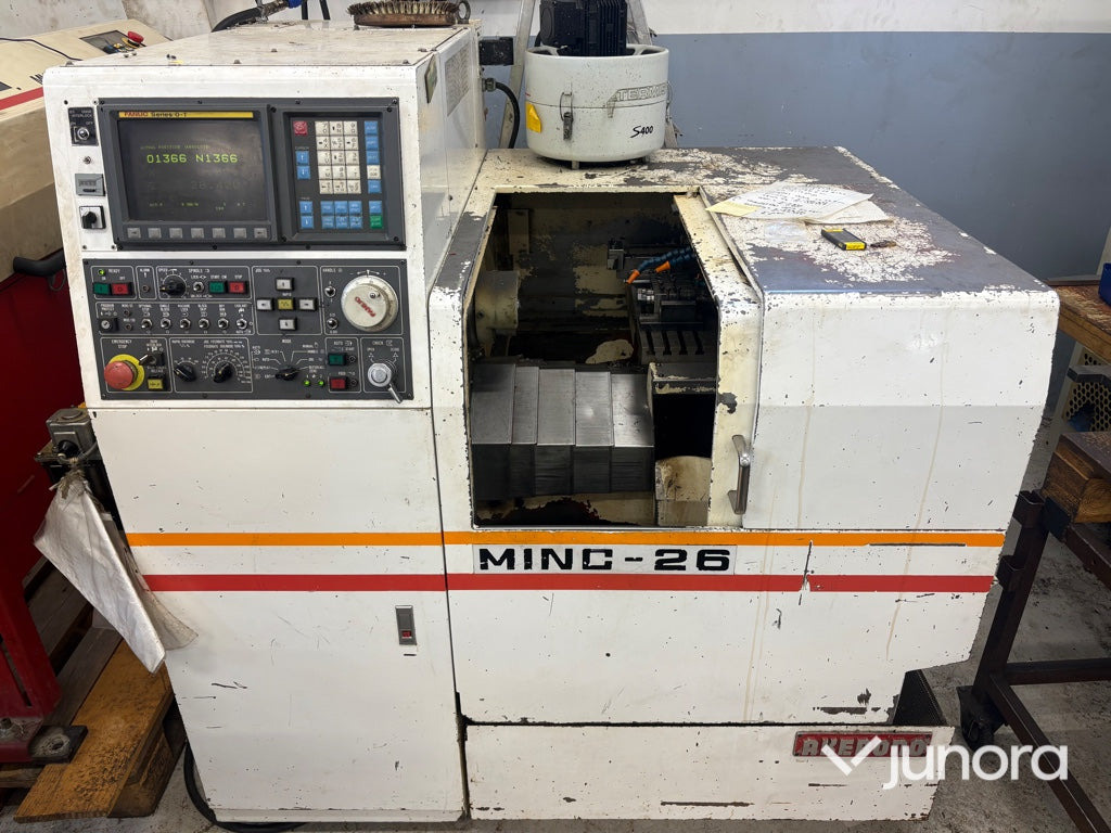 CNC Svarv - Akebono Minc-25 - CNC bearbejdningscenter: billede 2 CNC Svarv - Akebono Minc-25 - CNC bearbejdningscenter: billede 2