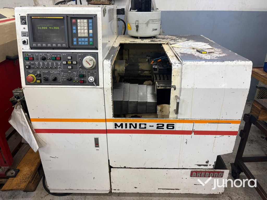 CNC Svarv - Akebono Minc-25 - CNC bearbejdningscenter: billede 3 CNC Svarv - Akebono Minc-25 - CNC bearbejdningscenter: billede 3