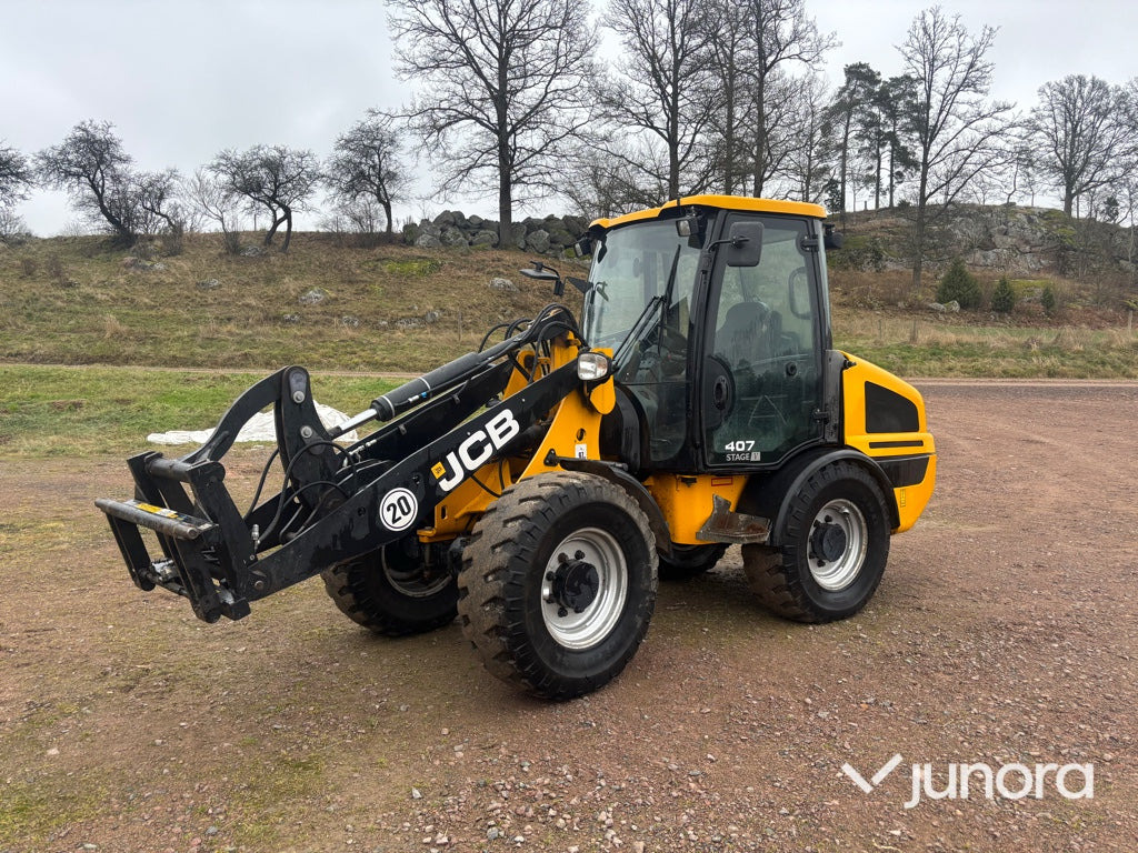 Hjullastare - JCB 407 SV - Gummihjulslæsser: billede 1 Hjullastare - JCB 407 SV - Gummihjulslæsser: billede 1