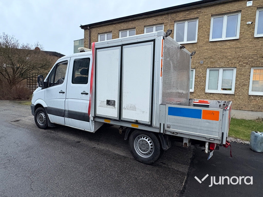 Lätt lastbil – Mercedes-Benz Sprinter 316 BlueTEC - Varebil med kasse, Mandskabsbil: billede 3 Lätt lastbil – Mercedes-Benz Sprinter 316 BlueTEC - Varebil med kasse, Mandskabsbil: billede 3