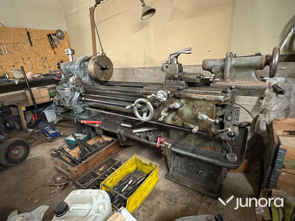 Metallsvarv - Munktells C40 - Metaldrejebænk: billede 2 Metallsvarv - Munktells C40 - Metaldrejebænk: billede 2