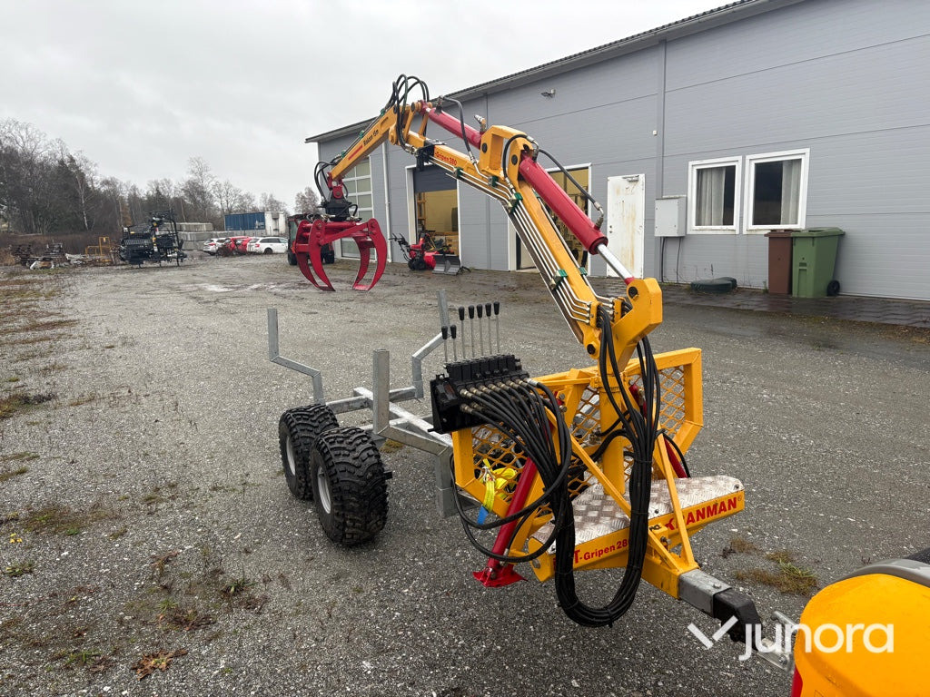 Skogsvagn - Kranman RMT-Gripen 280 - Skovvogn: billede 5 Skogsvagn - Kranman RMT-Gripen 280 - Skovvogn: billede 5