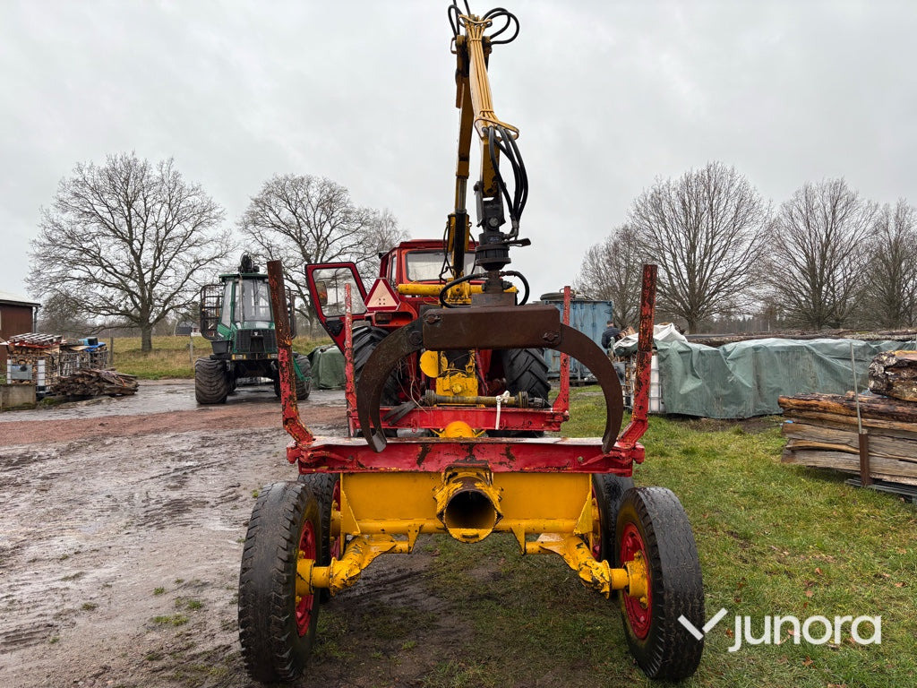 Skogsvagn - med kran - Skovvogn: billede 4 Skogsvagn - med kran - Skovvogn: billede 4