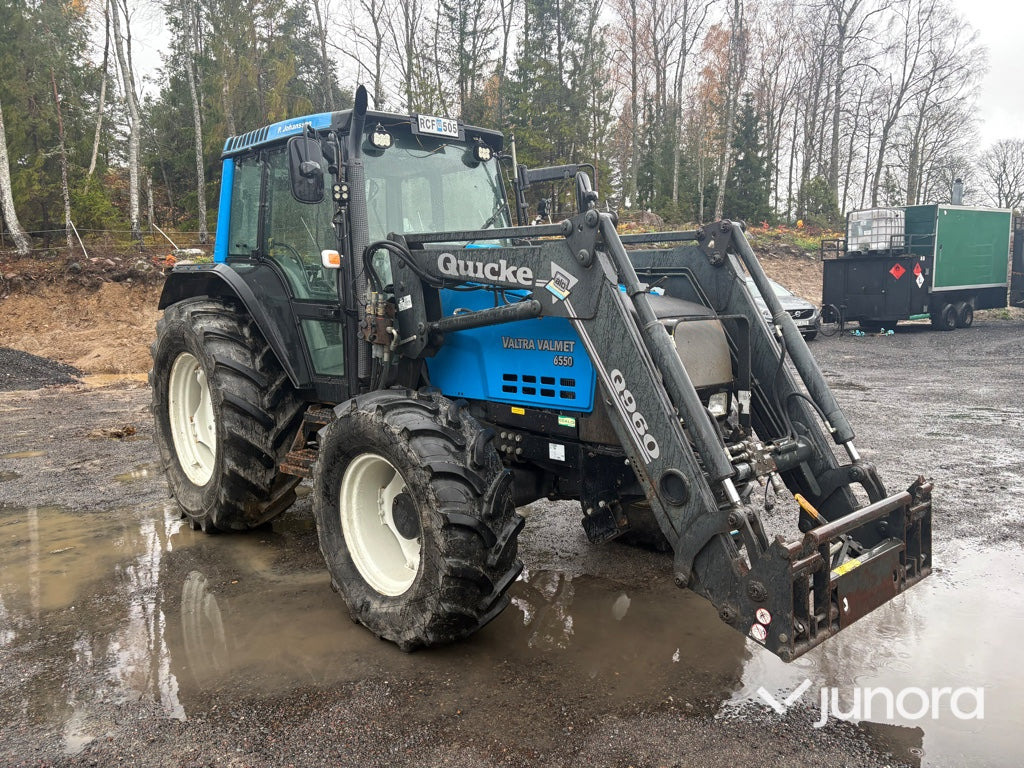 Traktor - Valtra 6550-4 med frontlastare - Traktor: billede 5 Traktor - Valtra 6550-4 med frontlastare - Traktor: billede 5