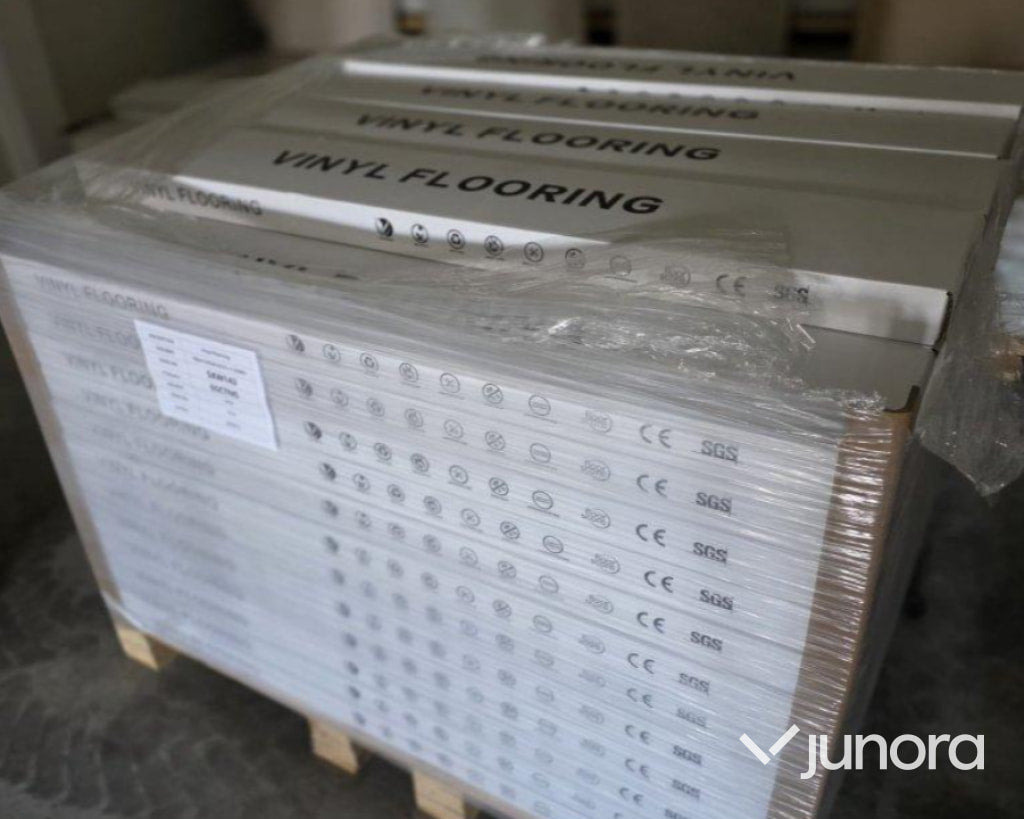 Vinylgolv – 114 m², mörk ek (SPC, klickgolv) - Værktøj/ Udstyr: billede 1 Vinylgolv – 114 m², mörk ek (SPC, klickgolv) - Værktøj/ Udstyr: billede 1