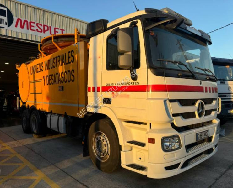 Mercedes Actros 2544 - Slamsugemaskine: billede 2 Mercedes Actros 2544 - Slamsugemaskine: billede 2