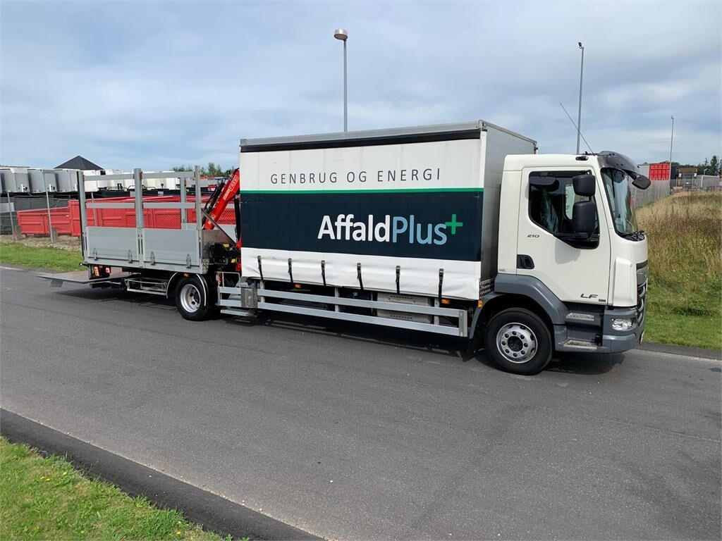 DAF LF210 4x2 FA - Lastbil med kran: billede 1 DAF LF210 4x2 FA - Lastbil med kran: billede 1