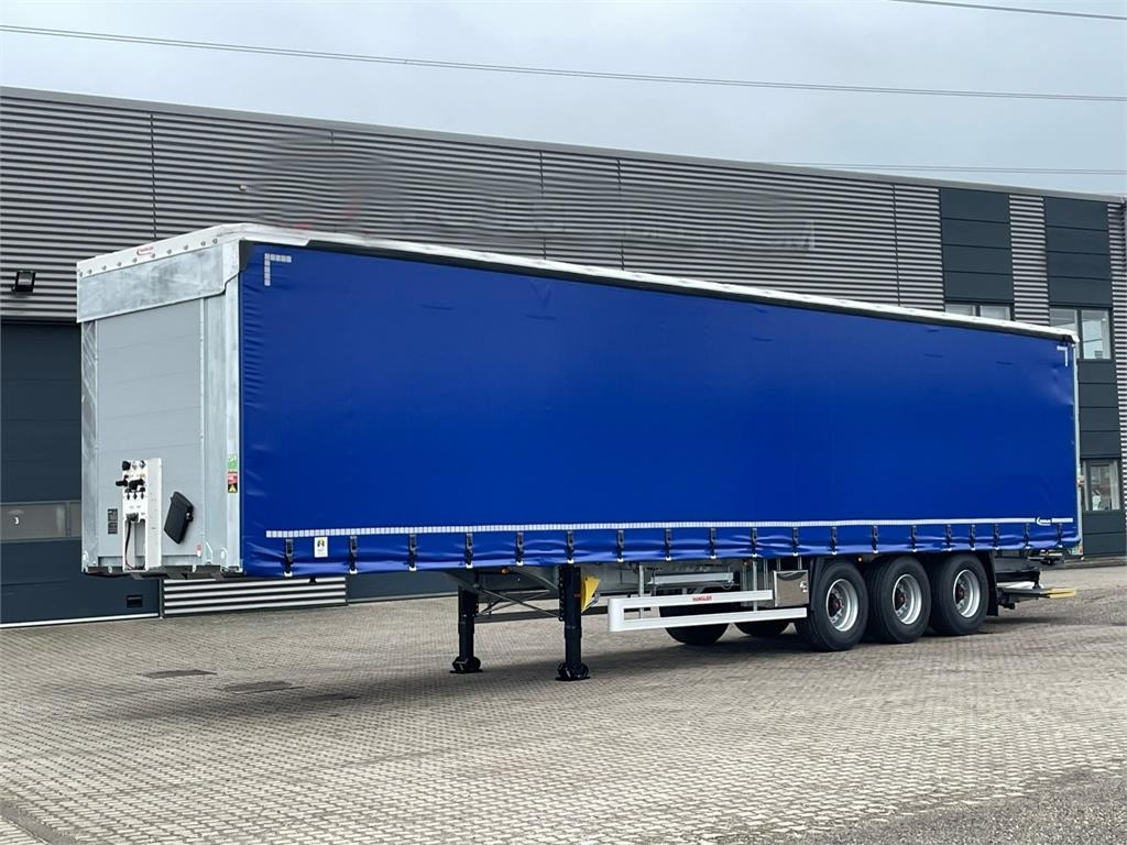 Hangler 3-aks Hævetag + Foldeslæde lift  - Gardintrailer: billede 4 Hangler 3-aks Hævetag + Foldeslæde lift  - Gardintrailer: billede 4