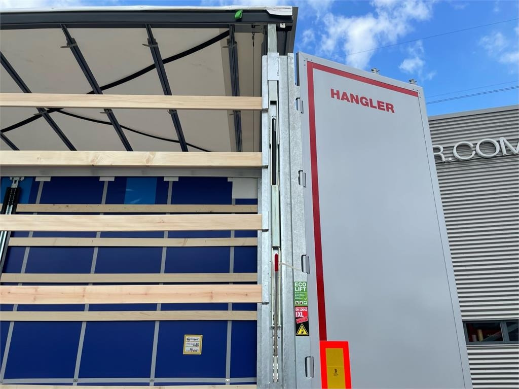 Hangler 3 akslet 13,6 med skydetag  - Gardintrailer: billede 5 Hangler 3 akslet 13,6 med skydetag  - Gardintrailer: billede 5