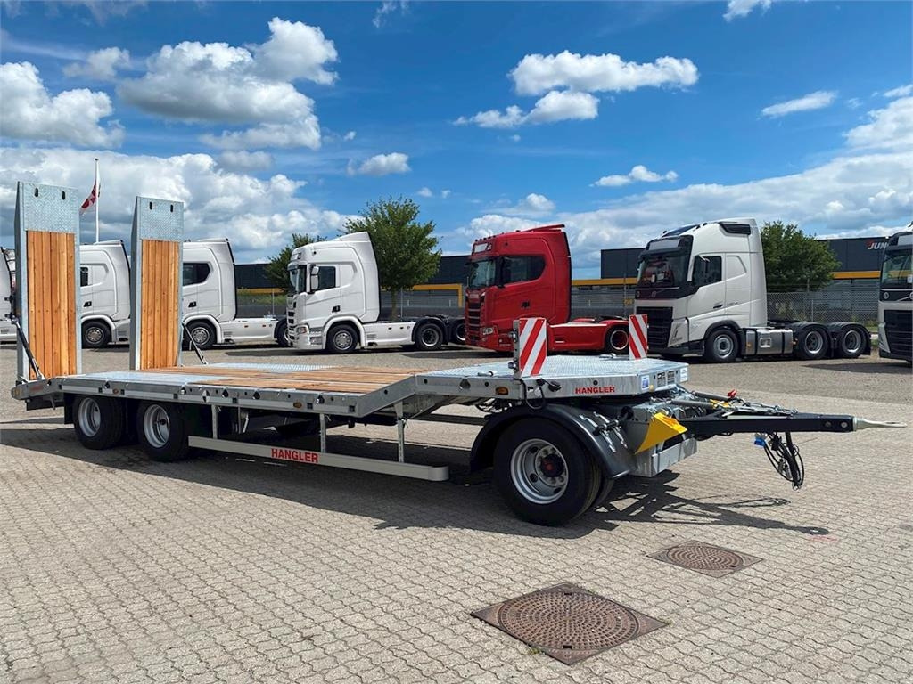 Hangler DTS 300 3 akslet med ramper - Nedbygget platform påhængsvogn: billede 2 Hangler DTS 300 3 akslet med ramper - Nedbygget platform påhængsvogn: billede 2