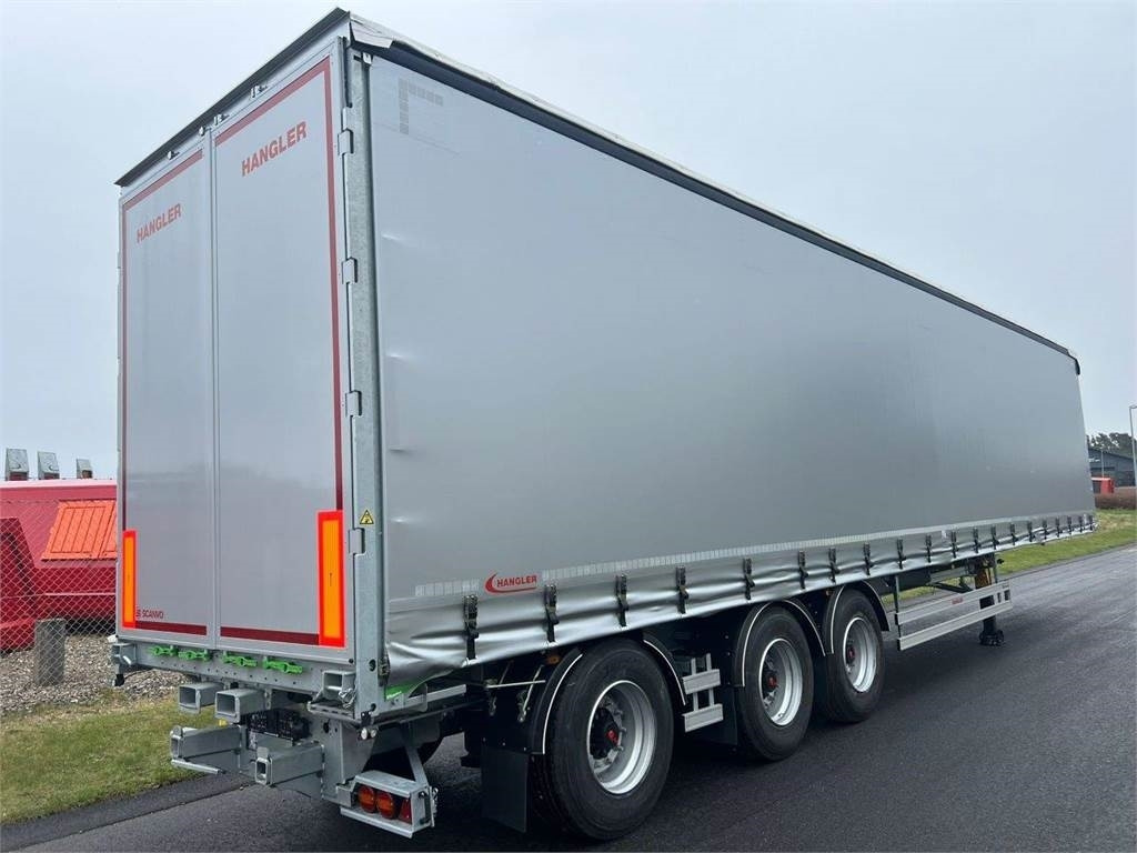 Hangler SDS-H 450 SCANDIC - hævetag - hæve aksel - truck b  - Gardintrailer: billede 1 Hangler SDS-H 450 SCANDIC - hævetag - hæve aksel - truck b  - Gardintrailer: billede 1