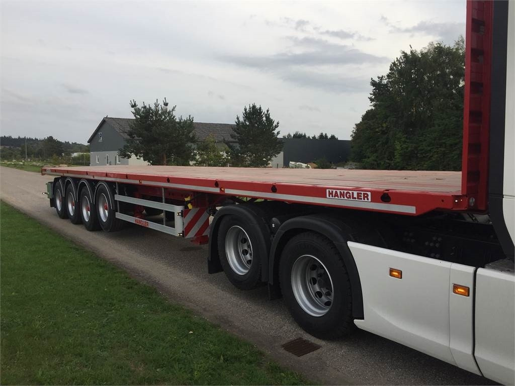 Hangler SVS 480 RH 200 4 akslet sværlast ligeud trailer - Åben sættevogn: billede 2 Hangler SVS 480 RH 200 4 akslet sværlast ligeud trailer - Åben sættevogn: billede 2