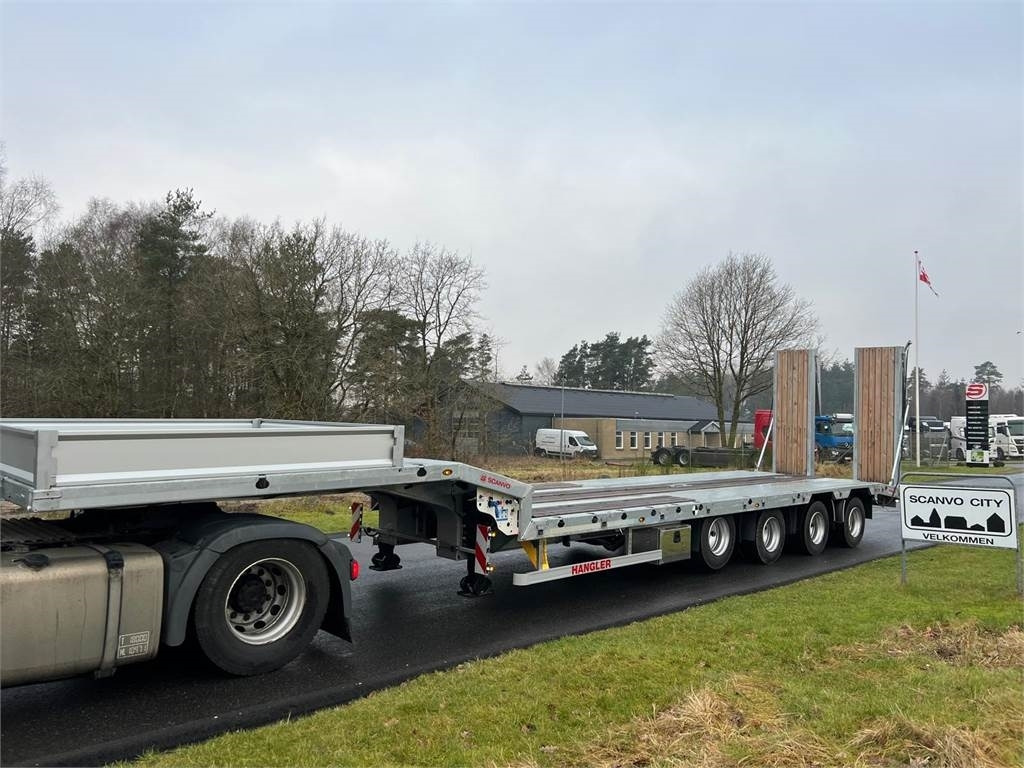 Hangler SVS-H 620 T 4 akslet galvaniseret  - Nedbygget platform sættevogn: billede 2 Hangler SVS-H 620 T 4 akslet galvaniseret  - Nedbygget platform sættevogn: billede 2