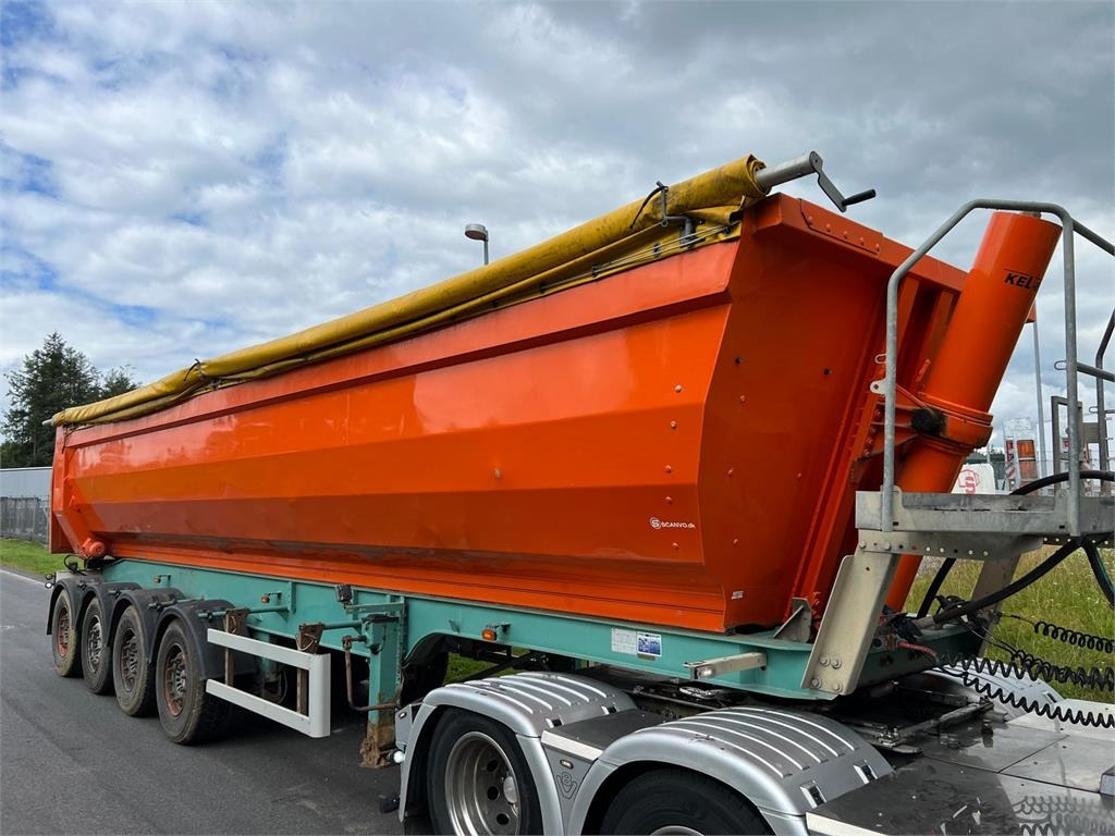 Kel-Berg 4 akslet - alu kasse + plastindlæg - Tipvogn sættevogn: billede 4 Kel-Berg 4 akslet - alu kasse + plastindlæg - Tipvogn sættevogn: billede 4