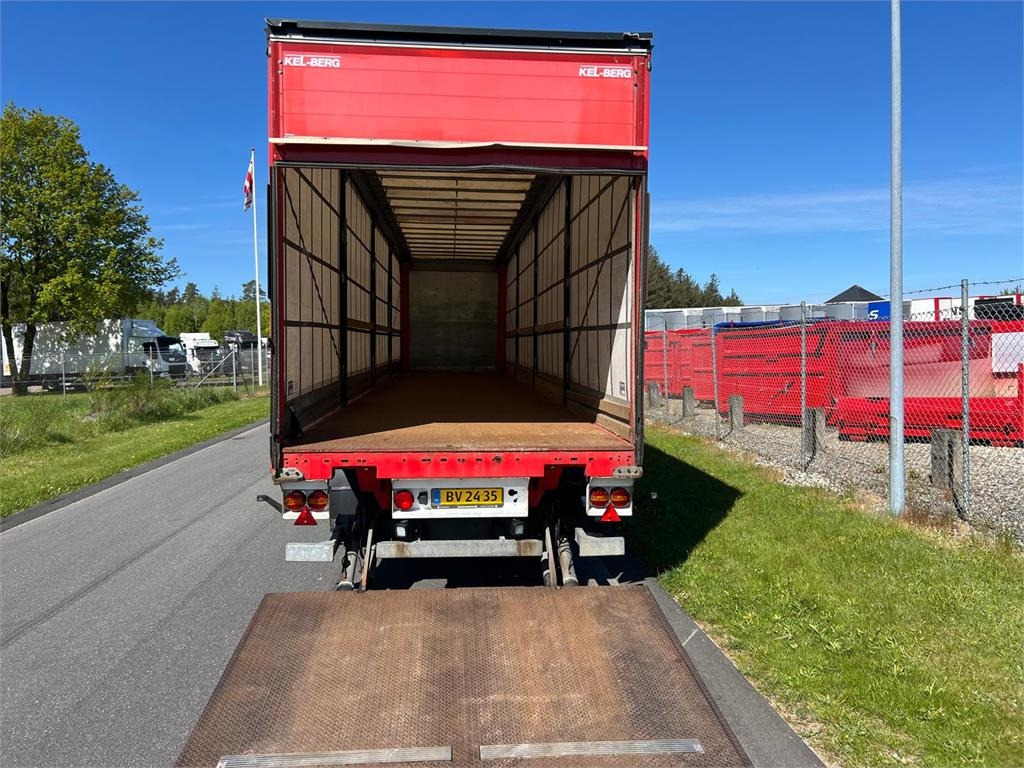 Kel-Berg D100V 13,6 mtr gardin - lodretstående lift - Gardintrailer: billede 4 Kel-Berg D100V 13,6 mtr gardin - lodretstående lift - Gardintrailer: billede 4