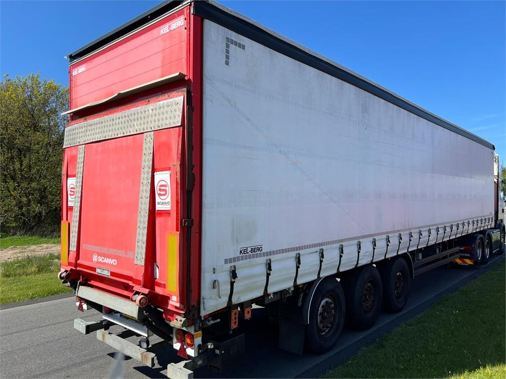 Kel-Berg D100V 13,6 mtr gardin - lodretstående lift - Gardintrailer: billede 1 Kel-Berg D100V 13,6 mtr gardin - lodretstående lift - Gardintrailer: billede 1