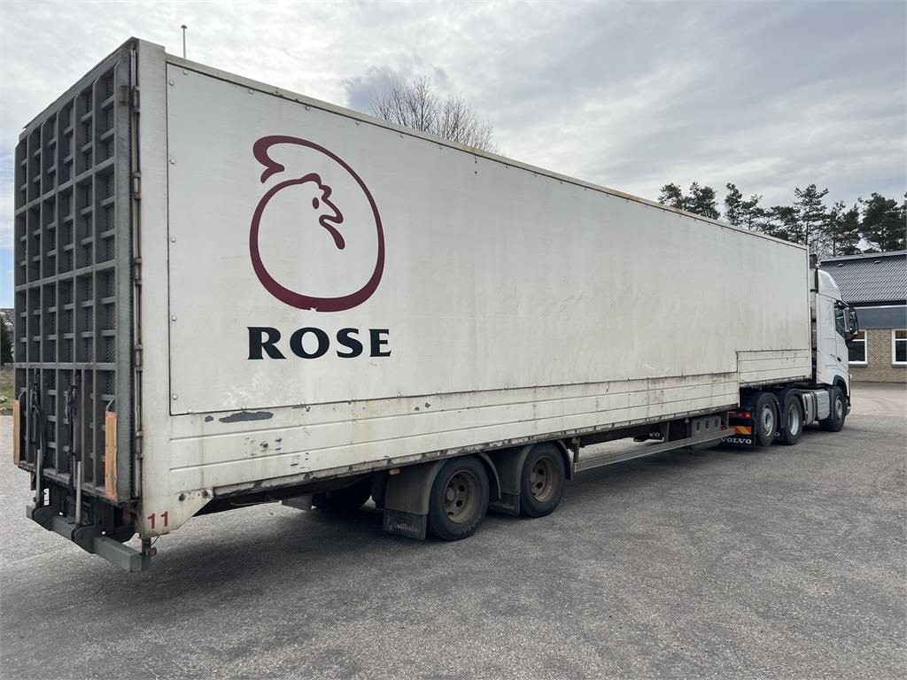 Leci 13,6 mtr. box læsserampe - Biltransportør sættevogn: billede 2 Leci 13,6 mtr. box læsserampe - Biltransportør sættevogn: billede 2