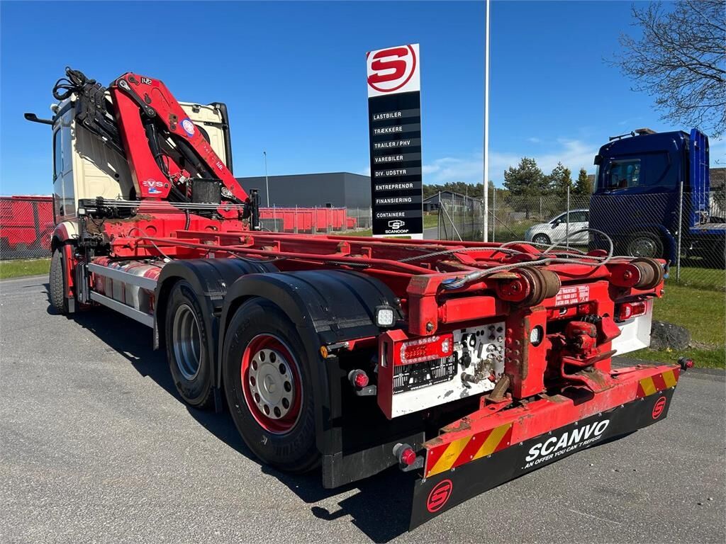 Mercedes-Benz Actros 2545 - HMF 1420K4 - Lastbil med wirehejs: billede 2 Mercedes-Benz Actros 2545 - HMF 1420K4 - Lastbil med wirehejs: billede 2
