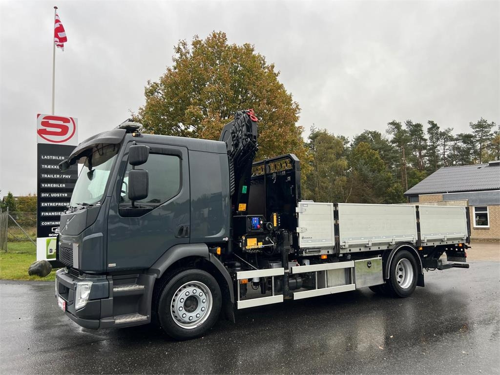 Volvo FL 280 - HMF 1620K6 - Lastbil med kran: billede 1 Volvo FL 280 - HMF 1620K6 - Lastbil med kran: billede 1