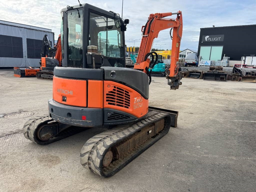 Hitachi ZX50U-2 PYÖRITTÄJÄLLÄ - Minigravemaskine: billede 5 Hitachi ZX50U-2 PYÖRITTÄJÄLLÄ - Minigravemaskine: billede 5