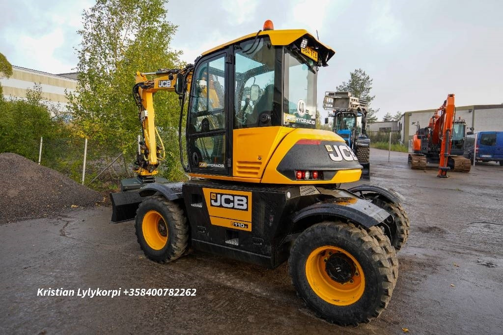 JCB 110W Hydradig PYÖRITTÄJÄLLÄ - Hjulgravemaskine: billede 2 JCB 110W Hydradig PYÖRITTÄJÄLLÄ - Hjulgravemaskine: billede 2