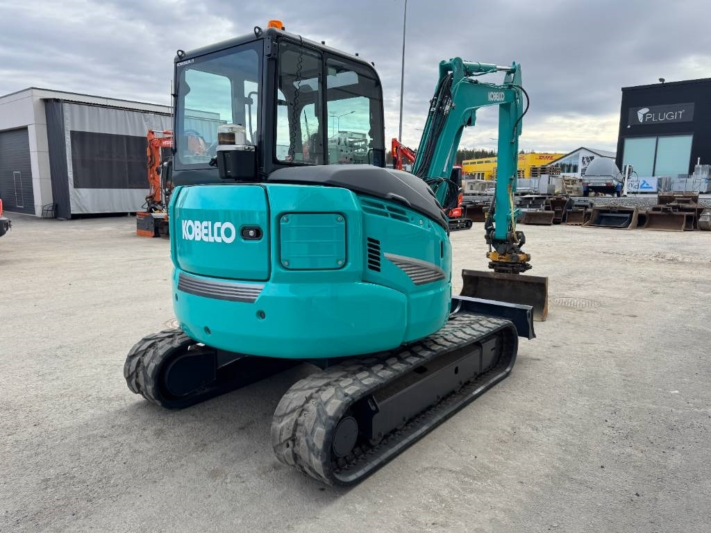Kobelco SK45SRX-6 Pyörittäjä pihdeillä  - Minigravemaskine: billede 5 Kobelco SK45SRX-6 Pyörittäjä pihdeillä  - Minigravemaskine: billede 5