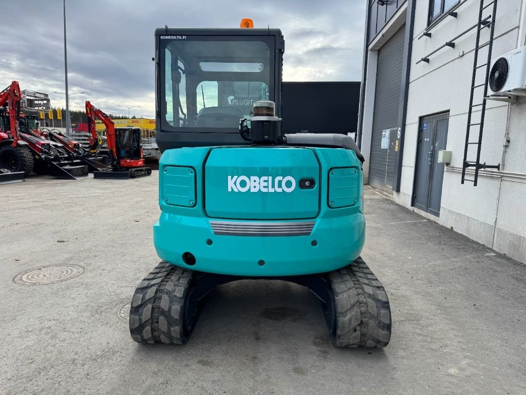 Kobelco SK45SRX-6 Pyörittäjä pihdeillä  - Minigravemaskine: billede 4 Kobelco SK45SRX-6 Pyörittäjä pihdeillä  - Minigravemaskine: billede 4