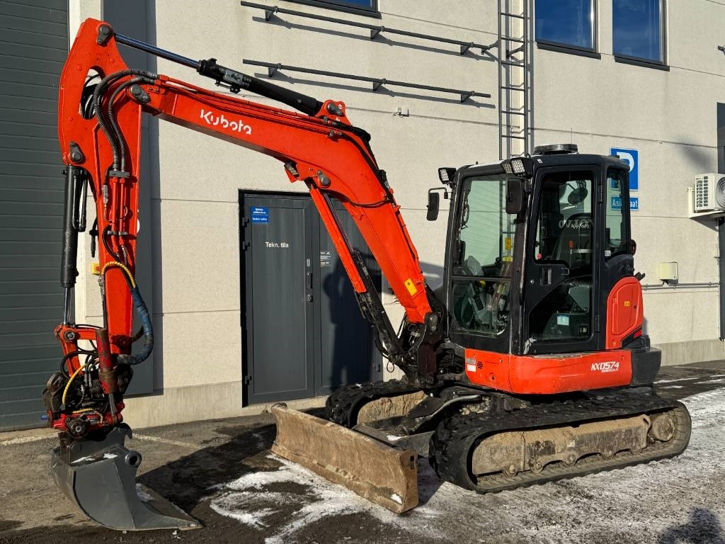 Kubota KX057-4 Pyörittäjällä  - Minigravemaskine: billede 2 Kubota KX057-4 Pyörittäjällä  - Minigravemaskine: billede 2