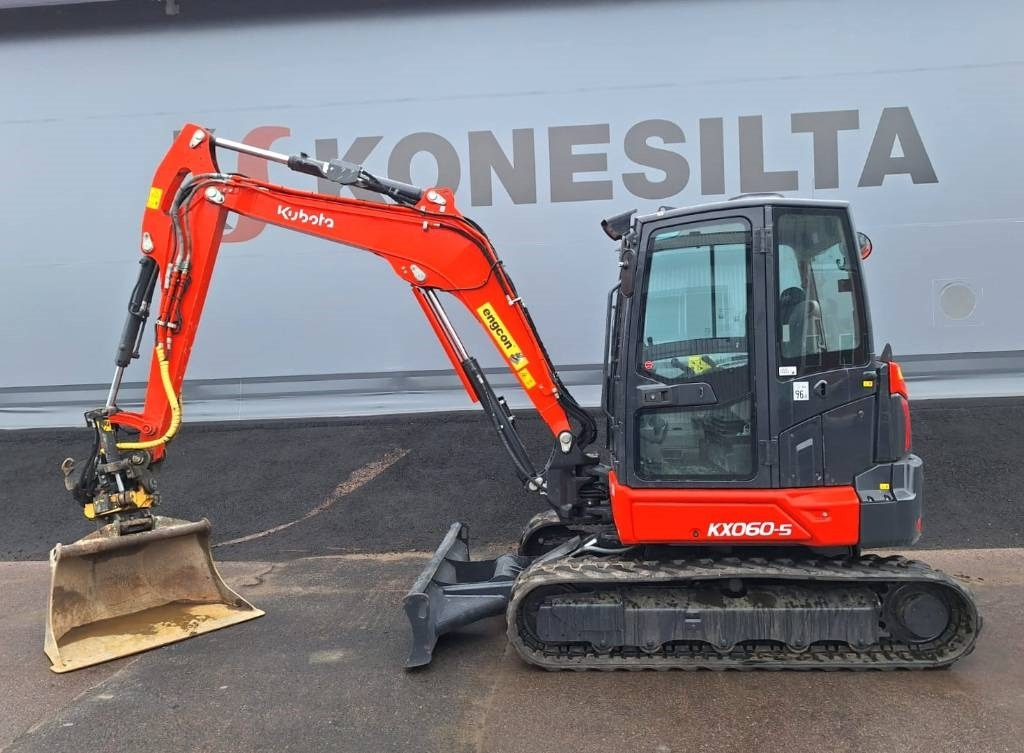 Kubota KX060-5 PYÖRITTÄJÄ, RASVARI YM. - Minigravemaskine: billede 1 Kubota KX060-5 PYÖRITTÄJÄ, RASVARI YM. - Minigravemaskine: billede 1