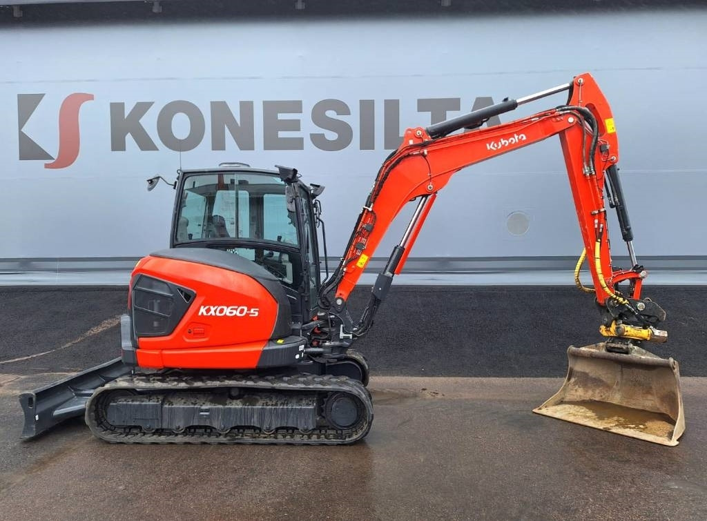 Kubota KX060-5 PYÖRITTÄJÄ, RASVARI YM. - Minigravemaskine: billede 4 Kubota KX060-5 PYÖRITTÄJÄ, RASVARI YM. - Minigravemaskine: billede 4