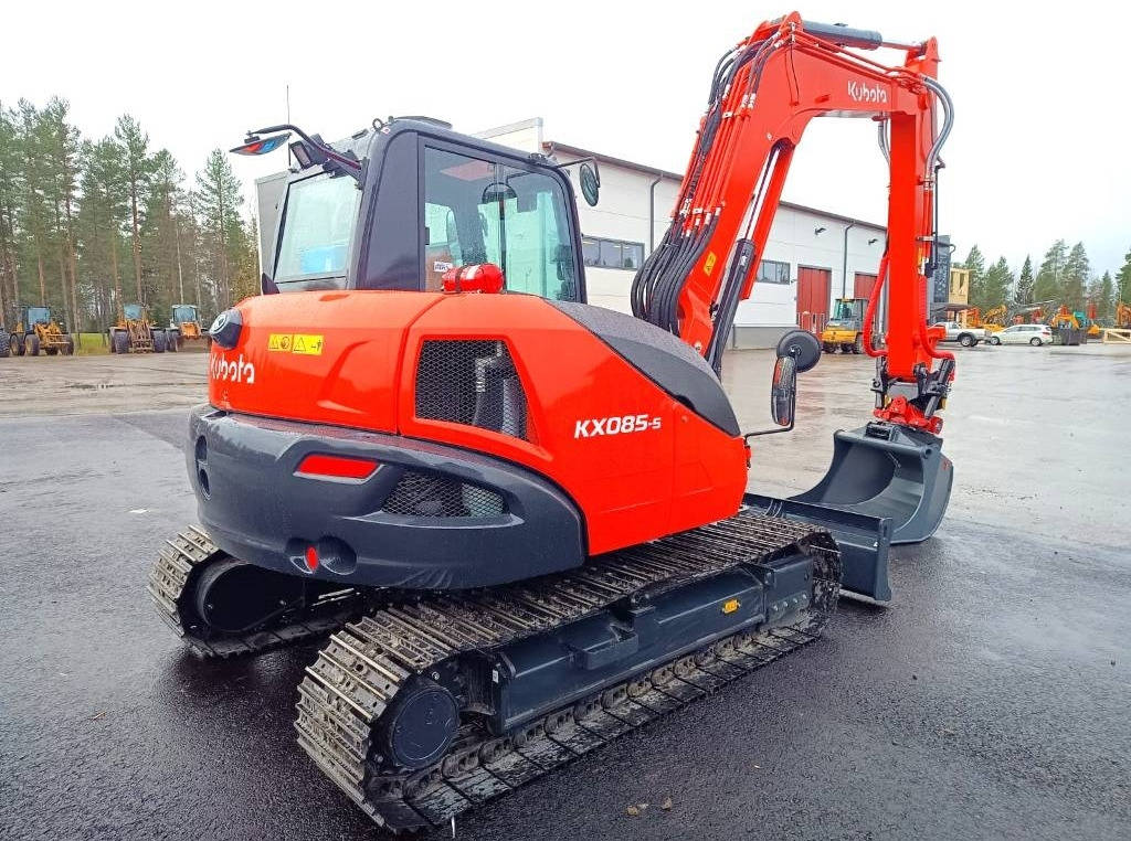 Kubota KX085-5 -UUTUUS- KMÄKI/PIRKKALA/TUUSULA  - Minigravemaskine: billede 5 Kubota KX085-5 -UUTUUS- KMÄKI/PIRKKALA/TUUSULA  - Minigravemaskine: billede 5