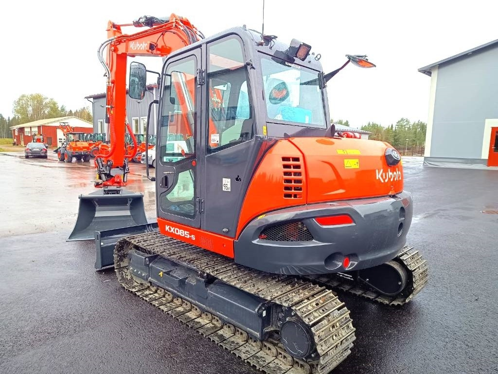 Kubota KX085-5 -UUTUUS- KMÄKI/PIRKKALA/TUUSULA  - Minigravemaskine: billede 3 Kubota KX085-5 -UUTUUS- KMÄKI/PIRKKALA/TUUSULA  - Minigravemaskine: billede 3