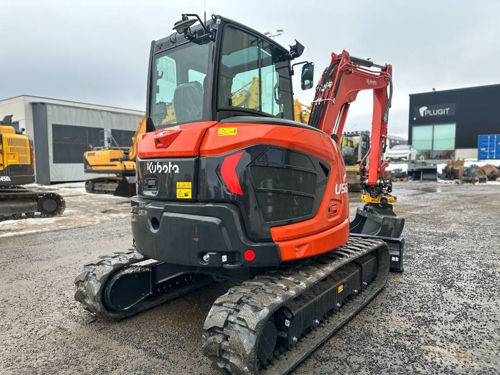 Kubota U 56-5 Uusi varusteilla  - Minigravemaskine: billede 4 Kubota U 56-5 Uusi varusteilla  - Minigravemaskine: billede 4