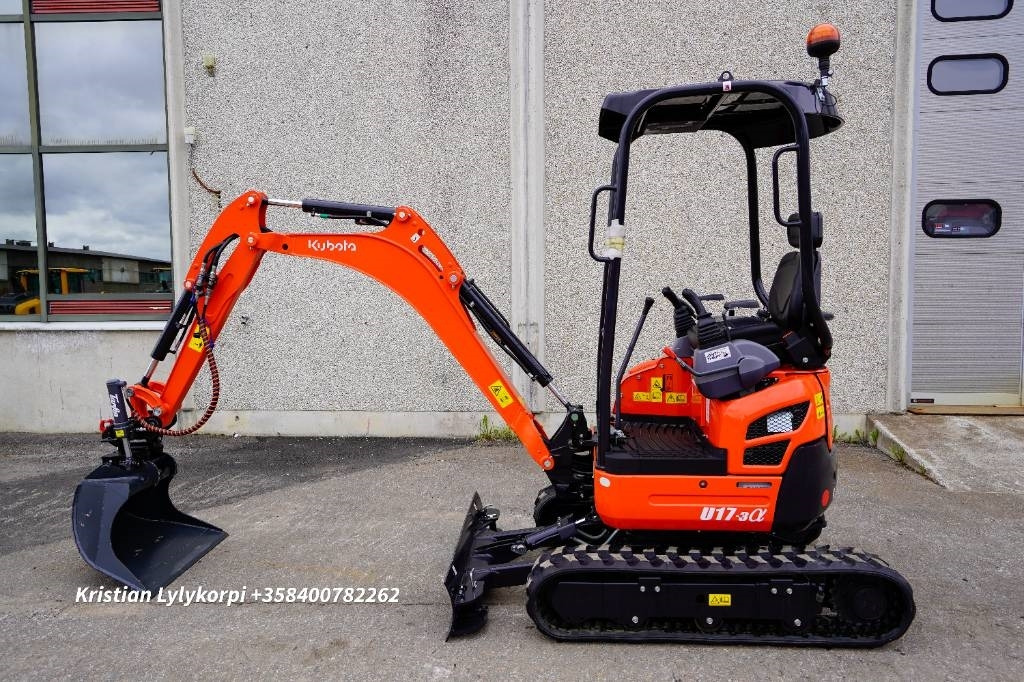 Kubota U17-3a EX-DEMO - Minigravemaskine: billede 1 Kubota U17-3a EX-DEMO - Minigravemaskine: billede 1