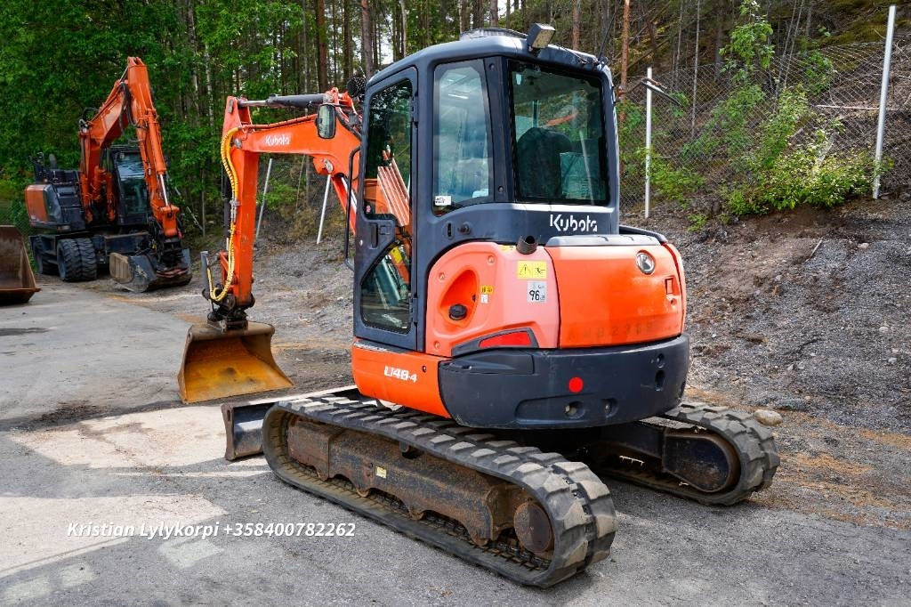 Kubota U48-4 HUOLLETTU - Minigravemaskine: billede 2 Kubota U48-4 HUOLLETTU - Minigravemaskine: billede 2
