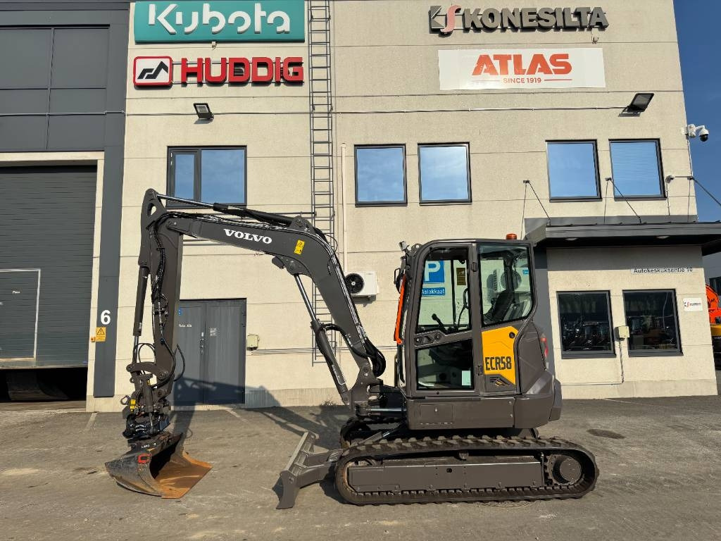 Volvo ECR58F PYÖRITTÄJÄLLÄ - Minigravemaskine: billede 1 Volvo ECR58F PYÖRITTÄJÄLLÄ - Minigravemaskine: billede 1