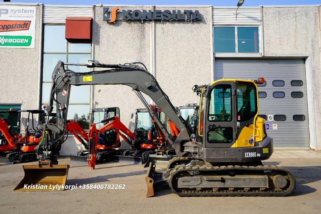 Volvo ECR88D PRO PIENET TUNNIT - Minigravemaskine: billede 1 Volvo ECR88D PRO PIENET TUNNIT - Minigravemaskine: billede 1