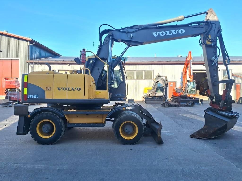 Volvo EW160C PYÖRITTÄJÄLLÄ - Hjulgravemaskine: billede 5 Volvo EW160C PYÖRITTÄJÄLLÄ - Hjulgravemaskine: billede 5