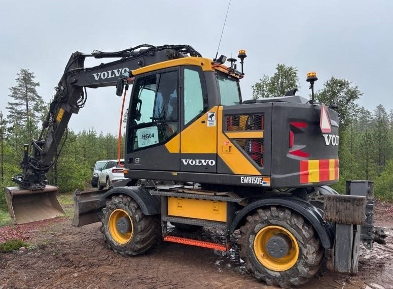 Hjulgravemaskine Volvo EWR 150 E: billede 1