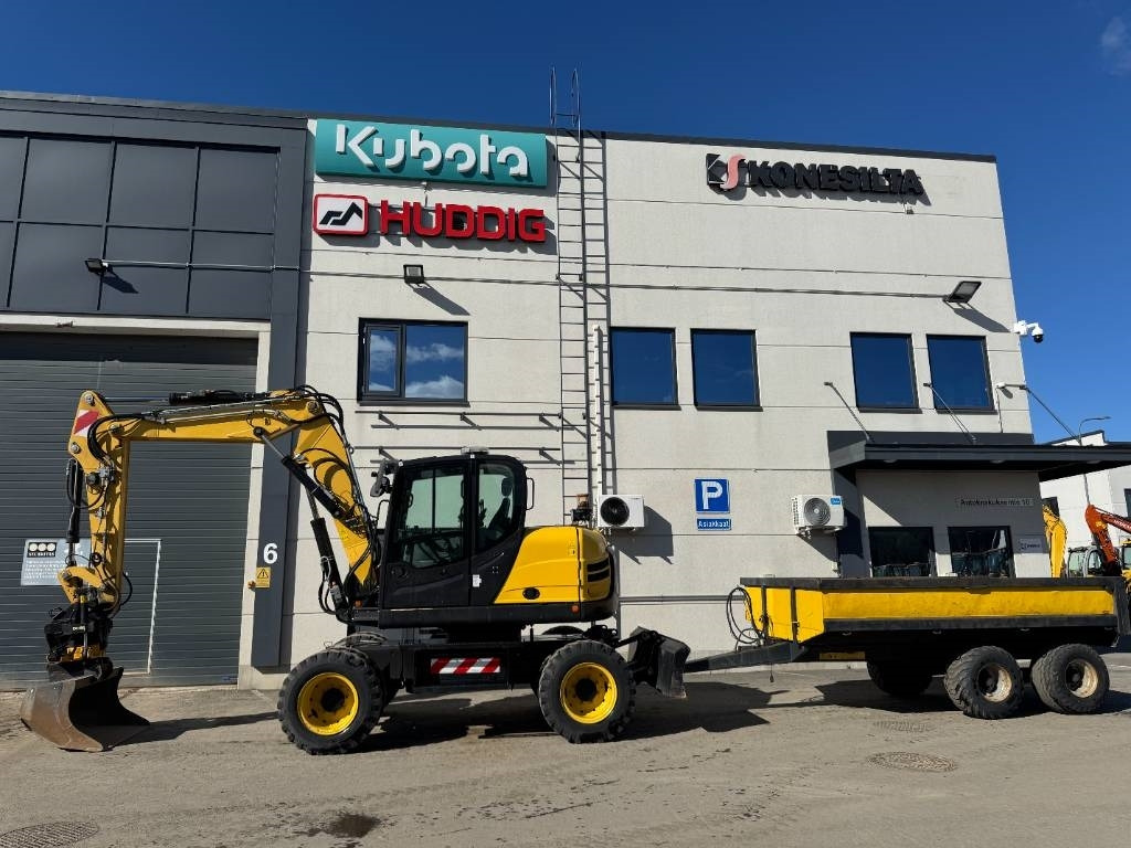 Yanmar B 110 W Hyvät varusteet / Siisti / Vähän ajettu - Hjulgravemaskine: billede 1 Yanmar B 110 W Hyvät varusteet / Siisti / Vähän ajettu - Hjulgravemaskine: billede 1