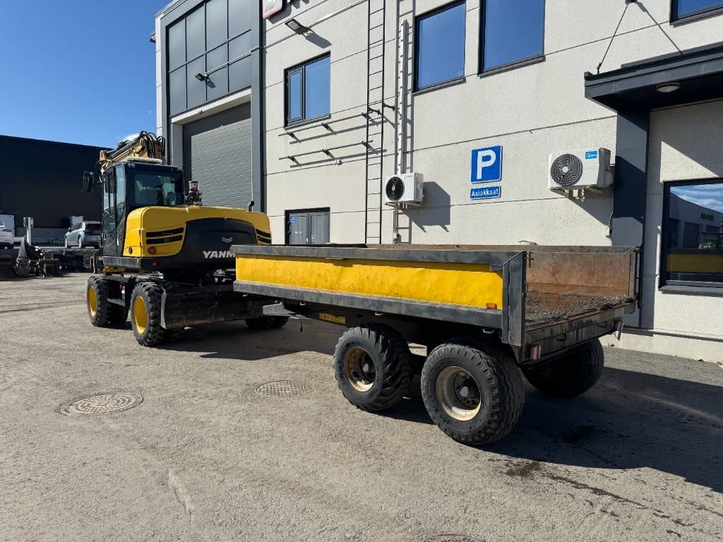 Yanmar B 110 W Hyvät varusteet / Siisti / Vähän ajettu - Hjulgravemaskine: billede 4 Yanmar B 110 W Hyvät varusteet / Siisti / Vähän ajettu - Hjulgravemaskine: billede 4