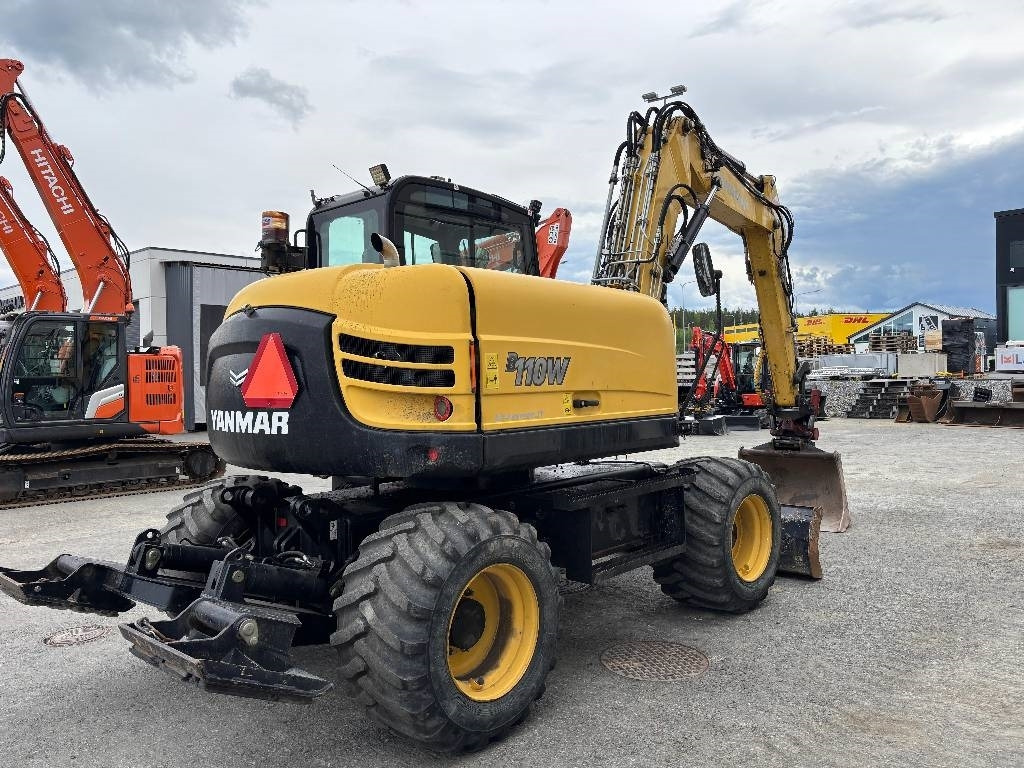 Yanmar B110W PYÖRITTÄJÄLLÄ - Hjulgravemaskine: billede 4 Yanmar B110W PYÖRITTÄJÄLLÄ - Hjulgravemaskine: billede 4