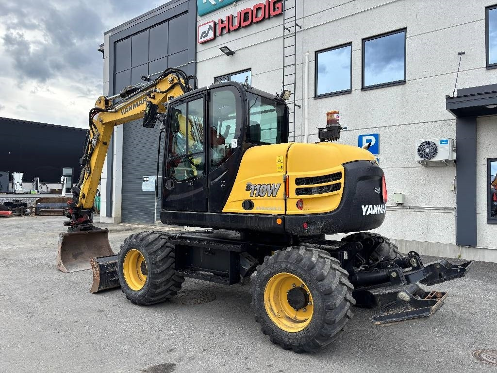 Yanmar B110W PYÖRITTÄJÄLLÄ - Hjulgravemaskine: billede 2 Yanmar B110W PYÖRITTÄJÄLLÄ - Hjulgravemaskine: billede 2