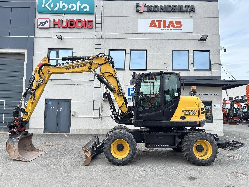 Yanmar B110W PYÖRITTÄJÄLLÄ - Hjulgravemaskine: billede 1 Yanmar B110W PYÖRITTÄJÄLLÄ - Hjulgravemaskine: billede 1