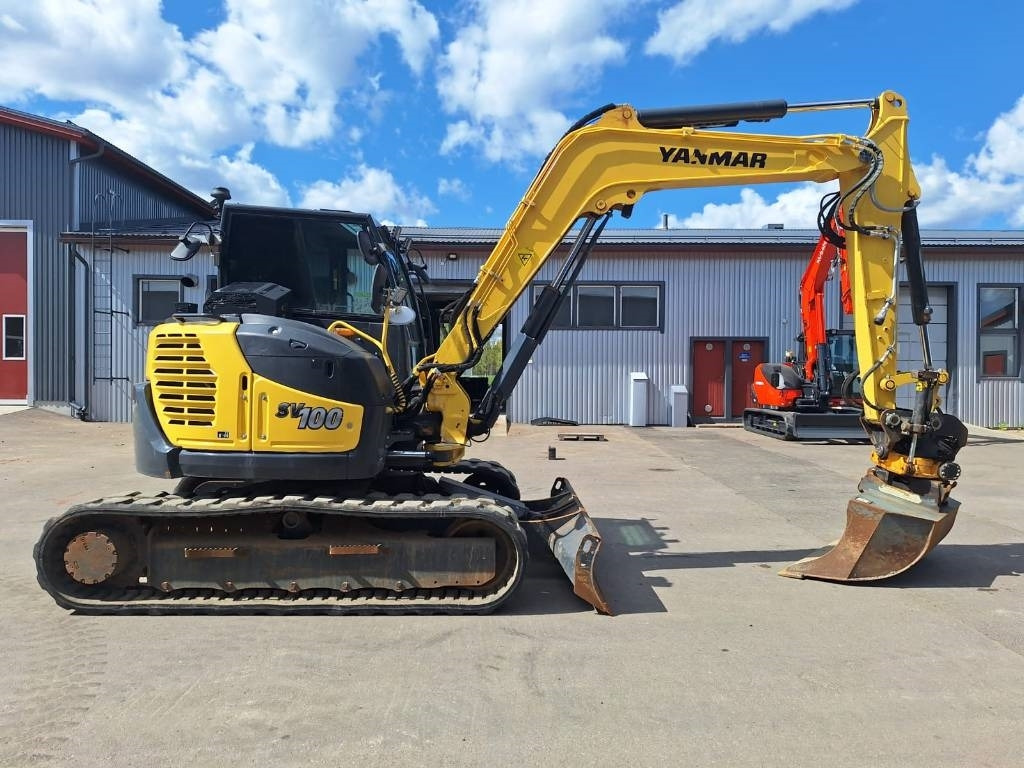 Yanmar SV100-2A PYÖRITTÄJÄLLÄ - Minigravemaskine: billede 5 Yanmar SV100-2A PYÖRITTÄJÄLLÄ - Minigravemaskine: billede 5